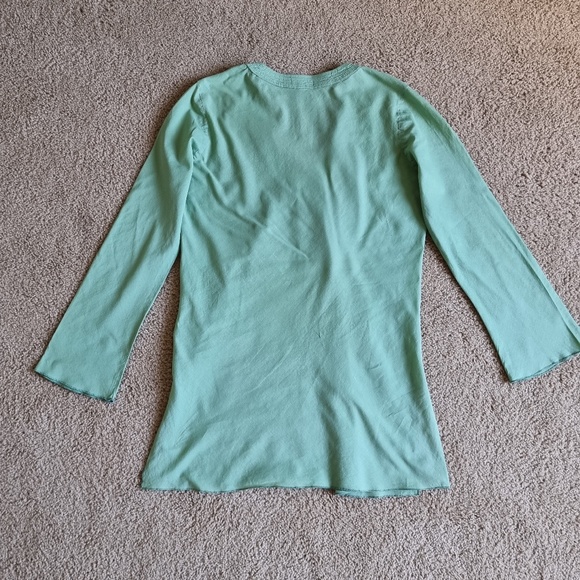 Bruno Banani Green Beach Top Tunic Cover-Up size S, 100% Cotton - Picture 7 of 7
